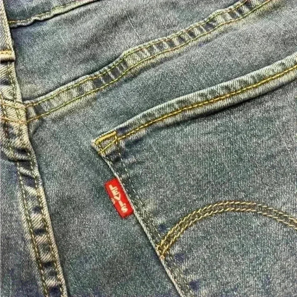 Levi’s 721 Sequin High Rise Jeans Spectator Sport Limited Edition Big E size 32 - Picture 6 of 9